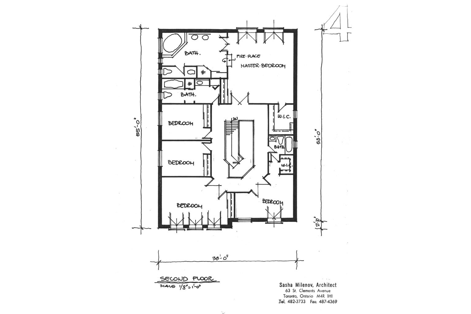 Misc Project second floor plan
